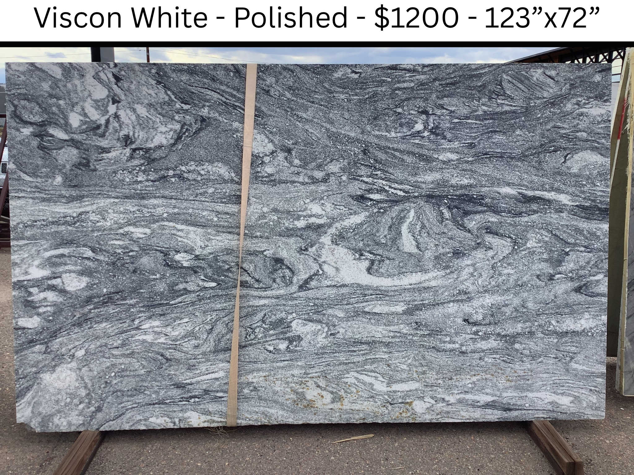 Viscon White Polished